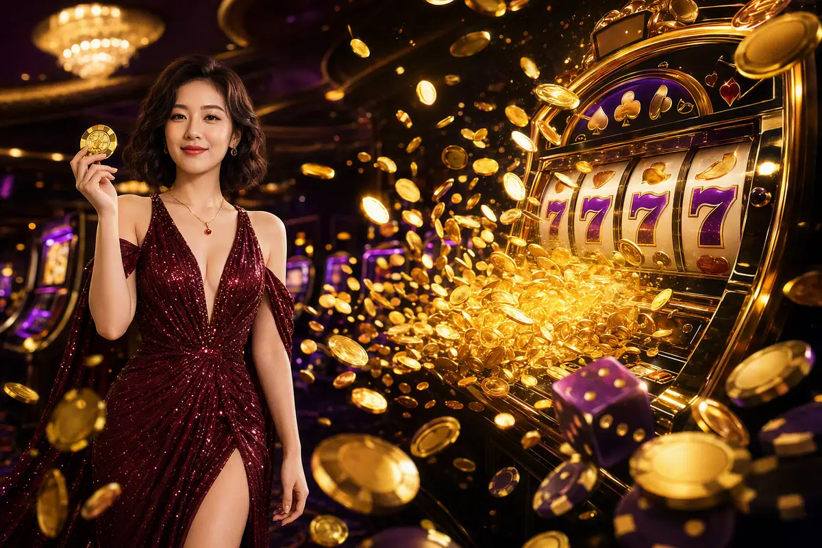 wstar88 Casino live dealer baccarat table
